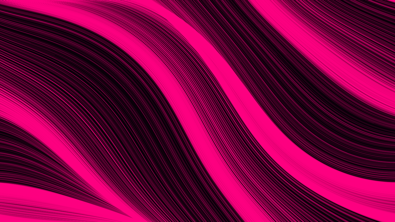 pink lines in a wave like pattern